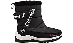 Columbia Bugaboot Silvia Black White с мехом